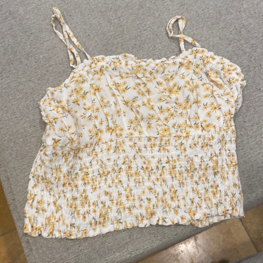 Floral American eagle shirt